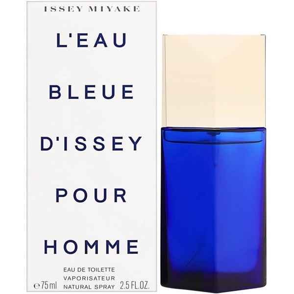 Issey Miyake L'Eau Bleue D'Issey Pour Homme Eau de Toilette 2.5 oz
