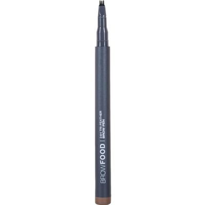 Lashfood 24H Tri Feather Brow Pen Charcoal