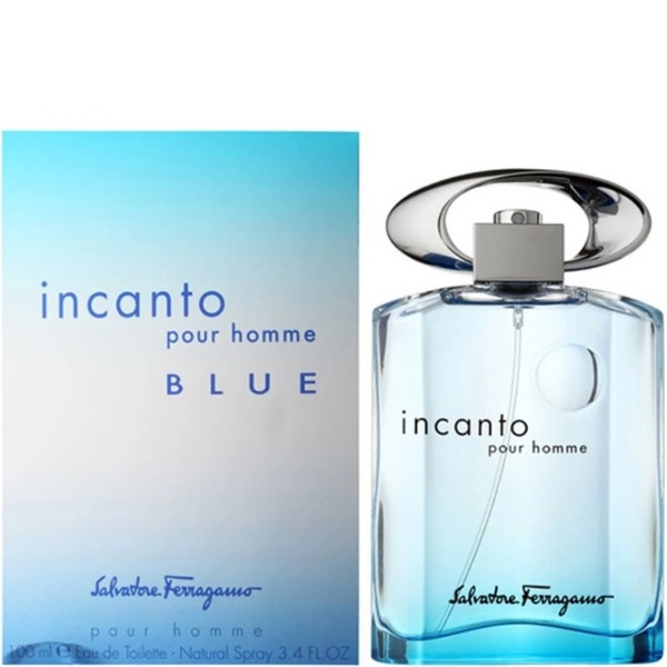 Salvatore Ferragamo Incanto Blue Pour Homme Eau de Toilette 3.4 oz
