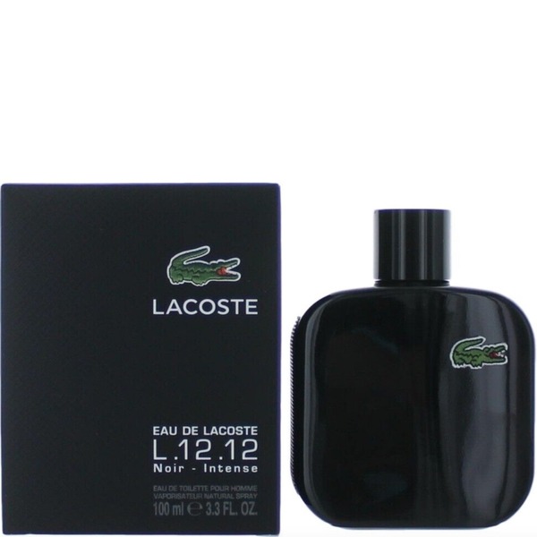 Lacoste Eau De L.12.12 Noir Intense Eau de Toilette 3.3 oz