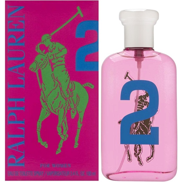 Ralph Lauren Polo Big Pony 2 Pink Eau de Toilette 3.4 oz