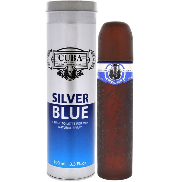 Cuba Cuba Silver Blue Eau de Toilette 3.3 oz