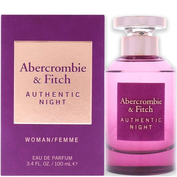Abercrombie & Fitch Authentic Night Eau de Parfum 3.4 oz