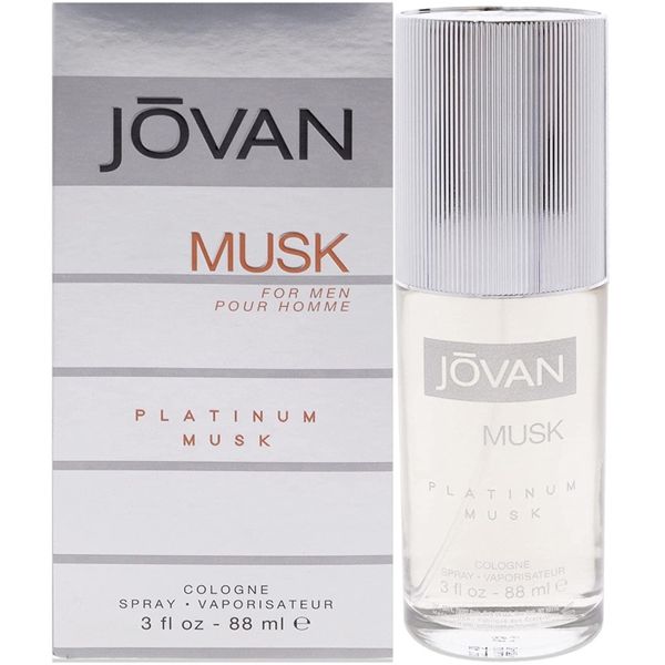 Jovan Platinum Musk Cologne 3.0 oz