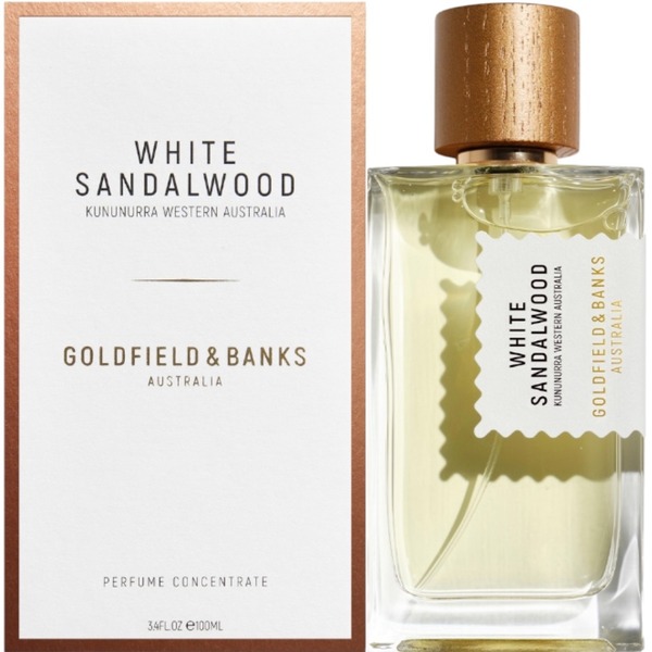 Goldfield & Banks White Sandalwood Perfume Concentrate 3.4 oz