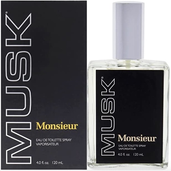 Dana Monsieur Musk Eau de Toilette 4.0 oz