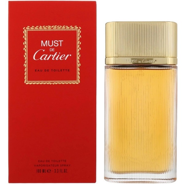 Cartier Must De Cartier Eau de Toilette 3.3 oz