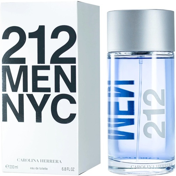 Carolina Herrera 212 Nyc Men Eau de Toilette 6.8 oz