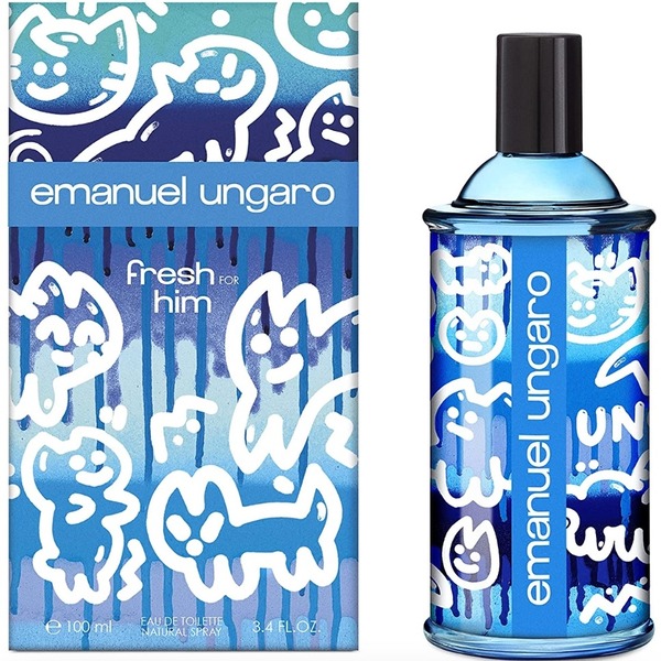Emanuel Ungaro Emanuel Ungaro Fresh For Him Eau de Toilette 3.4 oz
