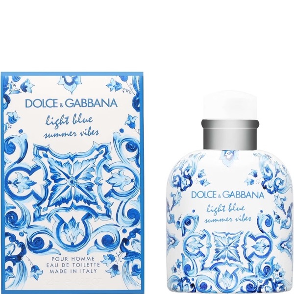 Dolce & Gabbana Light Blue Summer Vibes Pour Homme Eau de Toilette 4.2 oz