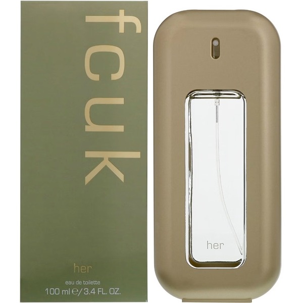 French Connection Fcuk For Her Eau de Toilette 3.4 oz