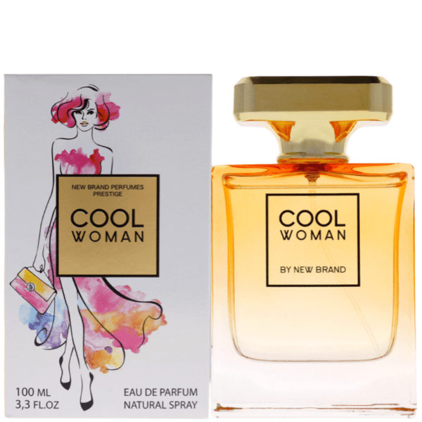 New Brand Perfumes Cool Woman Eau de Parfum 3.3 oz