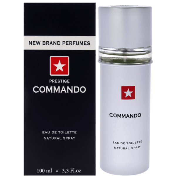 New Brand Perfumes Commando Eau de Toilette 3.3 oz