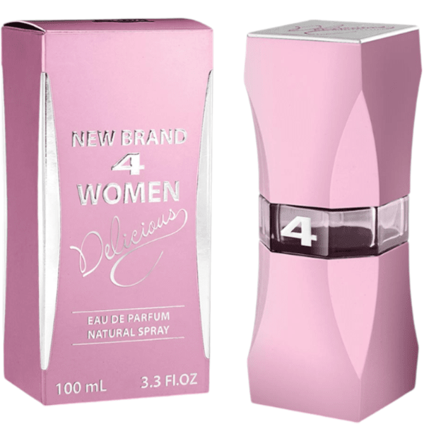 New Brand Perfumes 4 Women Delicious Eau de Parfum 3.3 oz