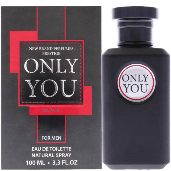 New Brand Perfumes Only You Black Eau de Toilette 3.3 oz