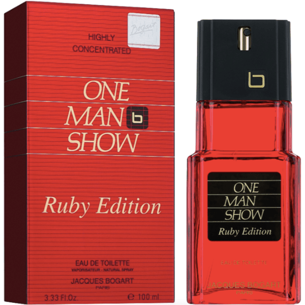 Jacques Bogart One Man Show Ruby Edition Eau de Toilette 3.3 oz
