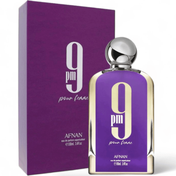 Afnan 9 PM Eau de Parfum 3.4 oz