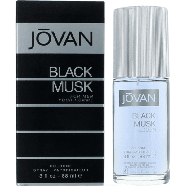 Jovan Black Musk Cologne 3.0 oz
