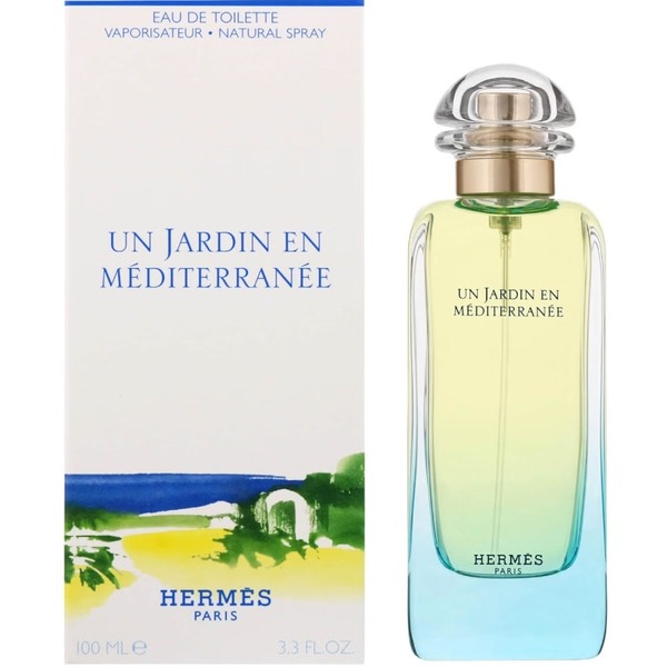 Hermes Un Jardin En Mediterranee Eau de Toilette 3.3 oz