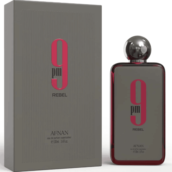 Afnan 9 PM Rebel Eau de Parfum 3.4 oz
