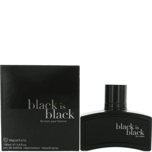 Nuparfums Black Is Black Eau de Toilette 3.4 oz