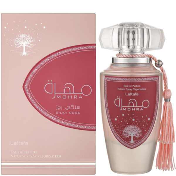 Lattafa Mohra Silky Rose Eau de Parfum 3.4 oz