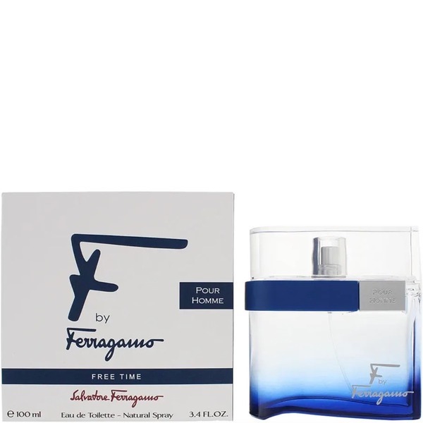 Salvatore Ferragamo F By Ferragamo Free Time Eau de Toilette 3.4 oz