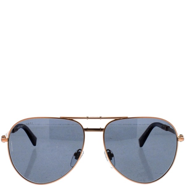 Bvlgari BV 5034K Sunglasses Matte Pink Gold Pated-Grey