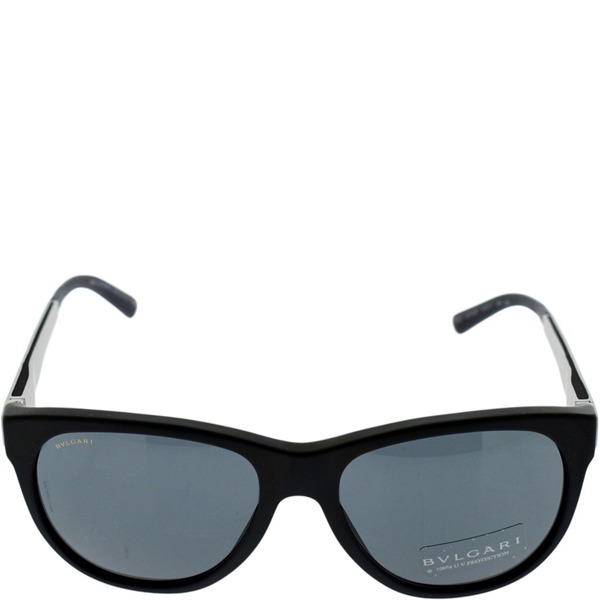 Bvlgari BV 7025 Sunglasses Black Sand-Grey