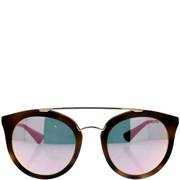 Prada SPR 23S USG-5L2 Sunglasses Dark Brown-Grey