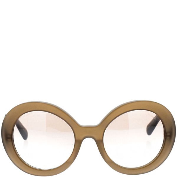 Prada SPR 27N UBU-4O0 Sunglasses Brown-Brown