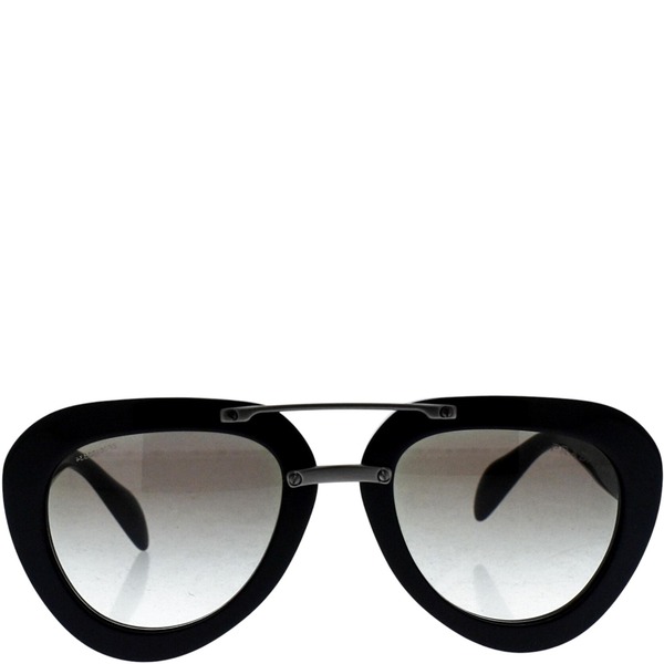 Prada SPR 28R 1AB-0A7 Sunglasses Black-Grey