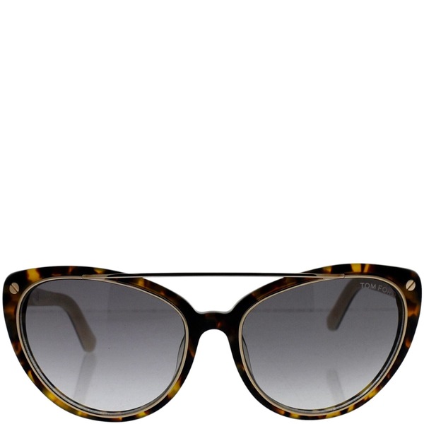 Tom Ford FT0384 Edita 56B Sunglasses Havana-Smoke