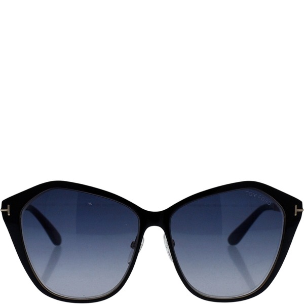 Tom Ford FT0391 Lena 05B Sunglasses Black-Grey