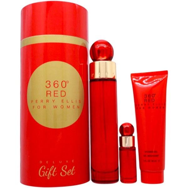 Perry Ellis 360 Red Gift Set 3 Pc