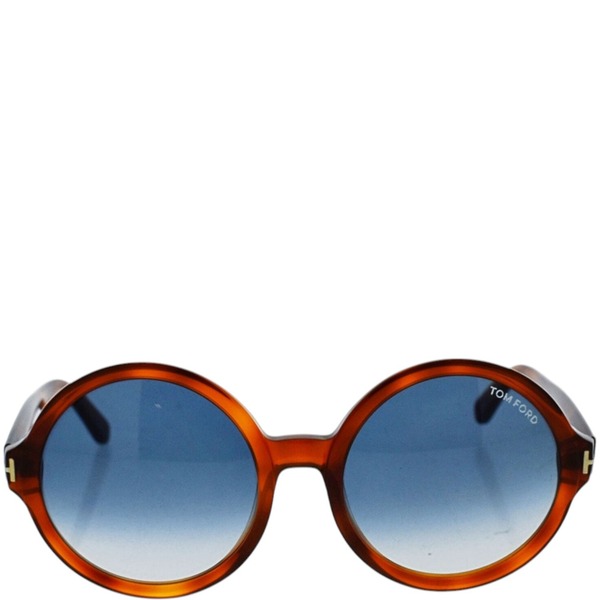 Tom Ford TF369 56W Juliet Sunglasses Havana-Blue