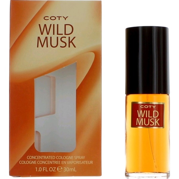 Coty Wild Musk Cologne Concentrated 1.0 oz