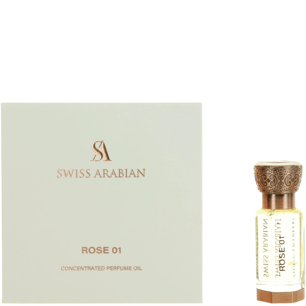 Swiss Arabian Rose 01 Perfume Oil 0.4 oz