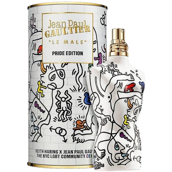 Jean Paul Gaultier Le Male Pride Edition x Keith Haring Eau de Toilette 4.2 oz