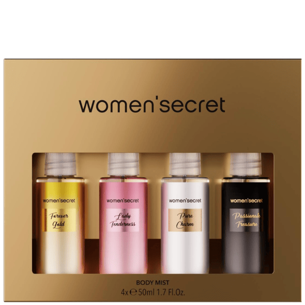 Women'Secret Women'Secret Body Mist Set 4 Piece