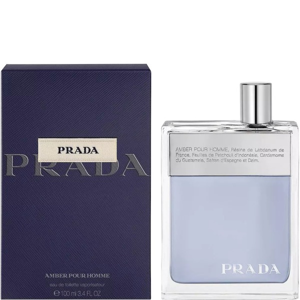 Prada Prada Amber Pour Homme Eau de Toilette 3.4 oz