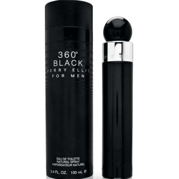 Perry Ellis 360 Black Eau de Toilette 3.4 oz