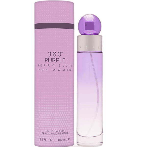 Perry Ellis 360 Purple Eau de Parfum 3.4 oz