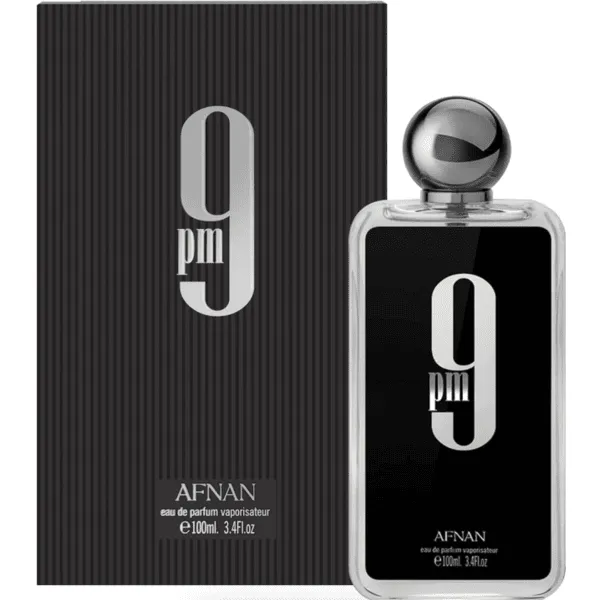 Afnan 9 PM Eau de Parfum 3.4 oz