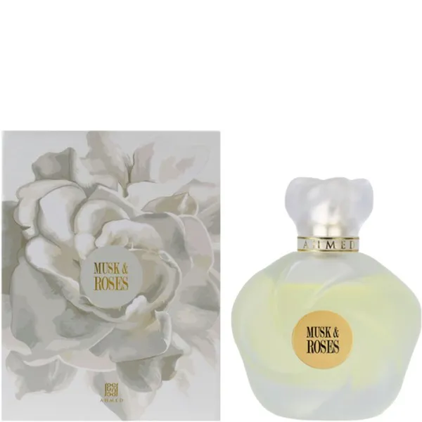 Ahmed Al Maghribi Perfumes Musk & Roses Eau de Parfum 2.5 oz
