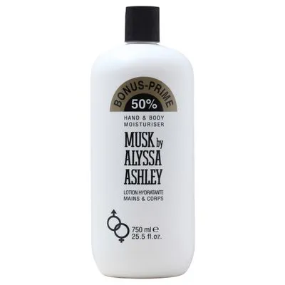 Alyssa Ashley Musk Hand & Body Moisturizer 25.5 oz