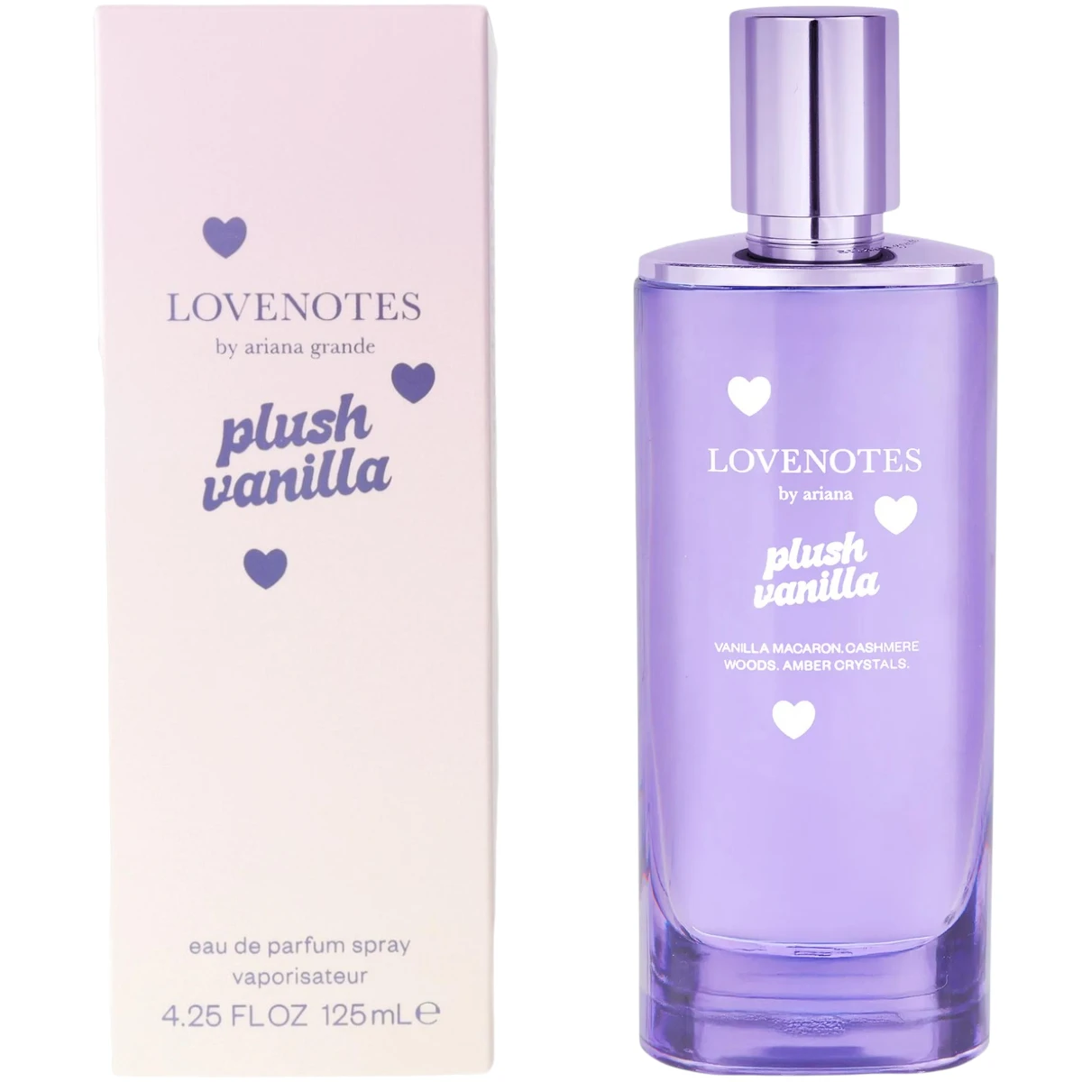 Ariana Grande Lovenotes Plush Vanilla Eau de Parfum 4.25 oz