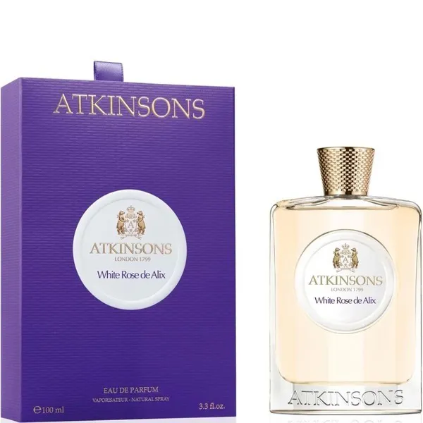Atkinsons White Rose De Alix Eau de Parfum 3.3 oz
