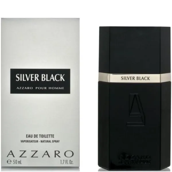 Azzaro Silver Black Eau de Toilette 1.7 oz
