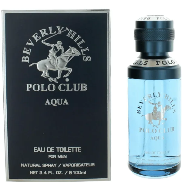 Beverly Hills Polo Club BHPC Aqua Eau de Toilette 3.4 oz